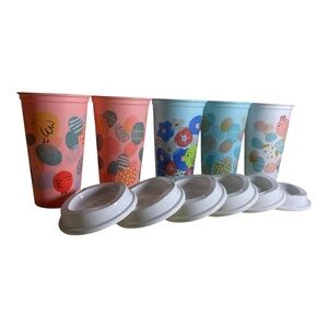Starbucks Colorful Reusable Cups Set